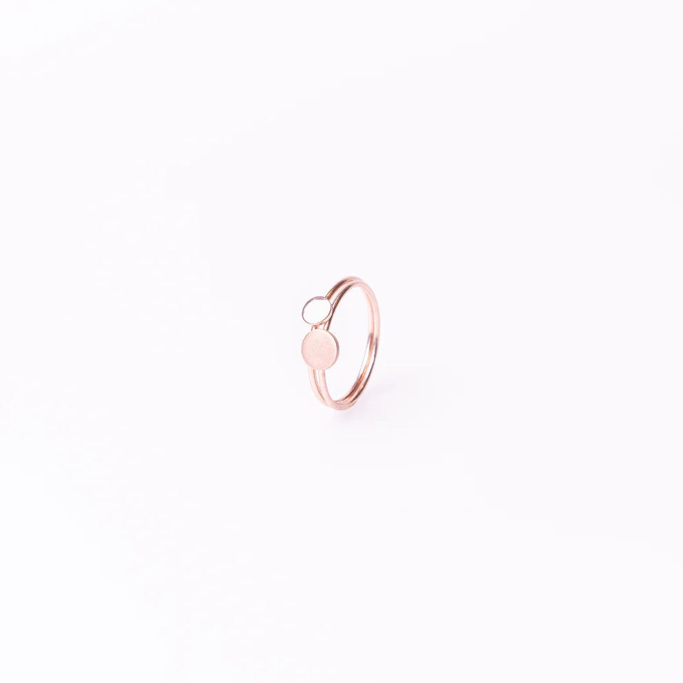 Small Essential Circle Ring