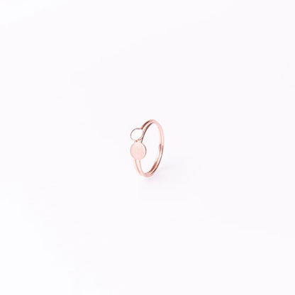 Large Essential Circle Ring