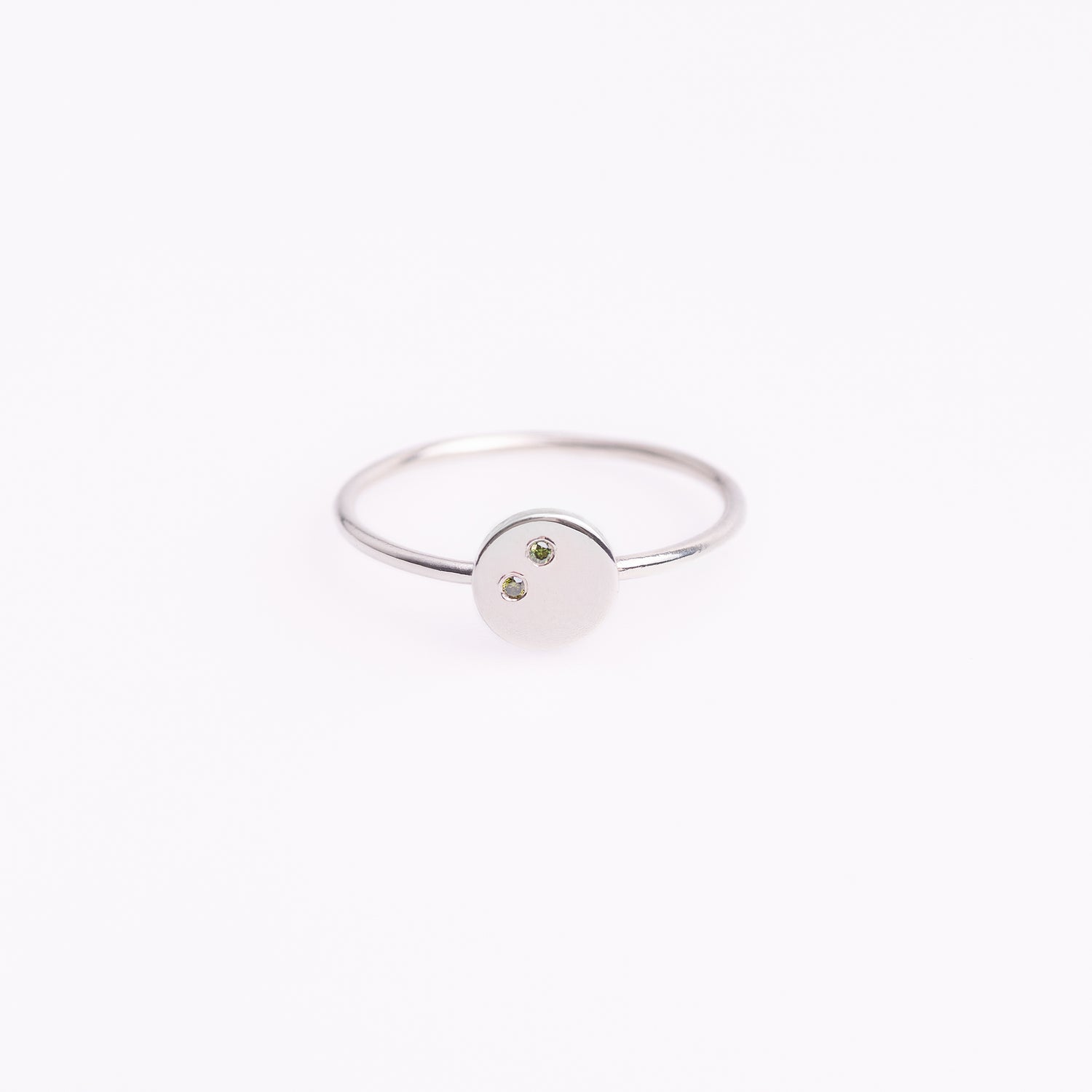 Diamond Essential Cirlce Ring